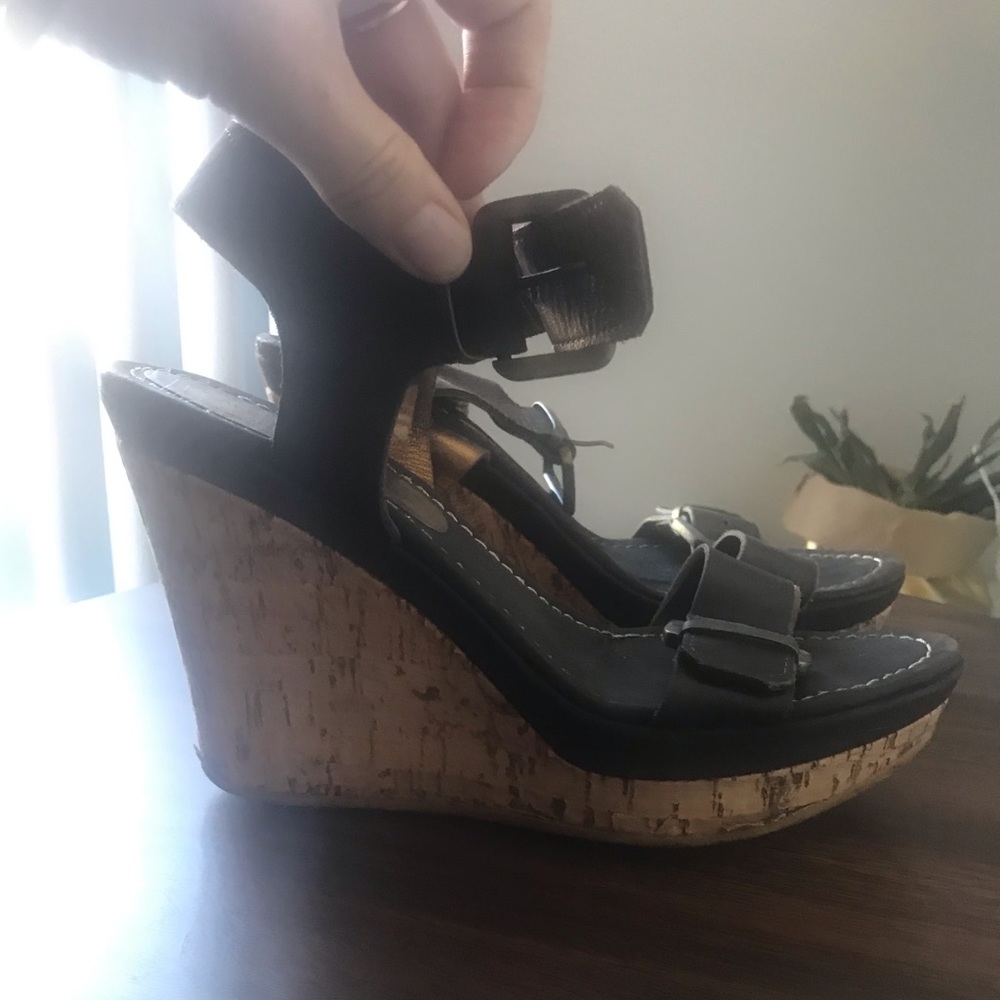 SCANLAN & THEODORE Italian made wedge sandals